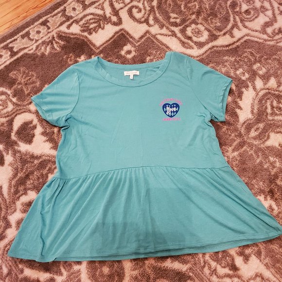 Red Camel "Derby" Peplum Tee - Picture 4 of 4